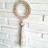 Round Beaded Shell Tassel