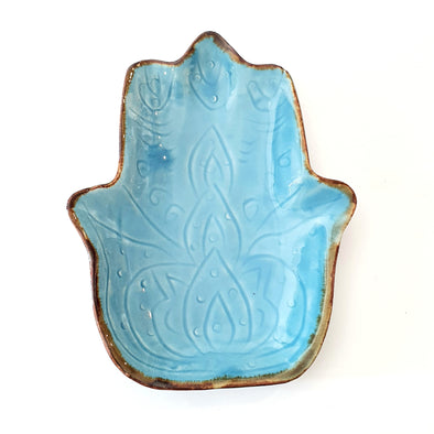 Ceramic Hand Plate (W)