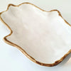 Ceramic Hand Plate (W)