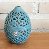 Multi Color Ceramic Candle Holder (W)