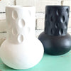 Long Pumpkin Hollow Pottery Vases