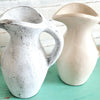 Pottery Jug Pitcher With Handle