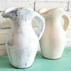 Pottery Jug Pitcher With Handle