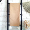 New Multi-colors Cotton Throw with White Tassel