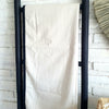Natural Plain Cotton Throw with Edge