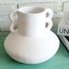 Pottery Vase With Unique Handle