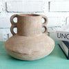 Pottery Vase With Unique Handle