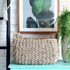 Set 3 Rectangle Shaped Woven Grass Basket (Small)