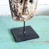 Natural Color Tribal Mask With Stand