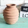 Small Bee Hive Pottery Vas
