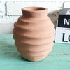Small Bee Hive Pottery Vas