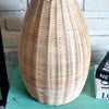 Wide Teardrop Rattan Lamp Shade