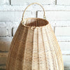 Wide Teardrop Rattan Lamp Shade