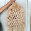 Boho Fringe Rattan Lamp