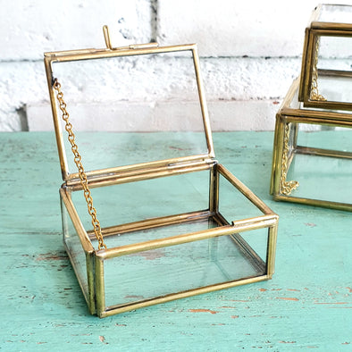 Small Rectangle Jewelry Box (W)