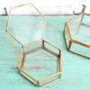 Small Hexagon Jewelry Box (W)