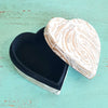 Mini Love Resin Jewelry Box With Mother Of Pearl Inlay