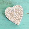 Mini Love Resin Jewelry Box With Mother Of Pearl Inlay