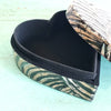 Mini Love Resin Jewelry Box With Mother Of Pearl Inlay