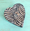 Mini Love Resin Jewelry Box With Mother Of Pearl Inlay