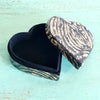 Mini Love Resin Jewelry Box With Mother Of Pearl Inlay