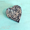 Mini Love Resin Jewelry Box With Mother Of Pearl Inlay
