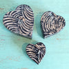 Mini Love Resin Jewelry Box With Mother Of Pearl Inlay