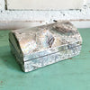Mini Resin Jewelry Box With Mother Of Pearl Inlay (Flower)