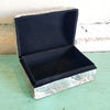 Mini Resin Jewelry Box With Mother Of Pearl Inlay (Flower)