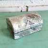 Mini Resin Jewelry Box With Mother Of Pearl Inlay (Flower)