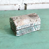 Mini Resin Jewelry Box With Mother Of Pearl Inlay (Flower)