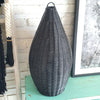 Tall Teardrop Rattan Lamp Shade