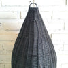 Tall Teardrop Rattan Lamp Shade