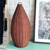 Tall Teardrop Rattan Lamp Shade