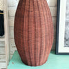Tall Teardrop Rattan Lamp Shade
