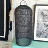 Tall Cylinder Rattan Lamp Shade