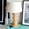 Tower Rattan Table Lamp