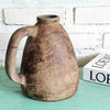 Small Pottery Clay Jug With Handle