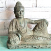 New Antique Large Resin Sitting Buddha Statue