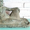 New Antique Large Resin Sitting Buddha Statue