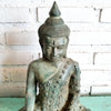 New Antique Large Resin Sitting Buddha Statue