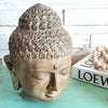 New Antique Large Resin Head Buddha Statue