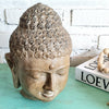 New Antique Large Resin Head Buddha Statue