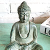 New Antique Large Resin Sitting Buddha Statue (BDG)