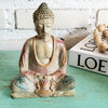 New Antique Large Resin Sitting Buddha Statue (BDG)