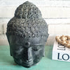 New Antique Large Resin Head Buddha Statue