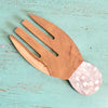 Wooden Shell Curved Handle Spoons Salad