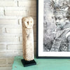 Tall Stone Statue With Stand