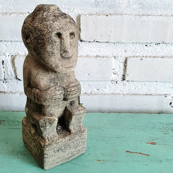 Tall Stone Statue