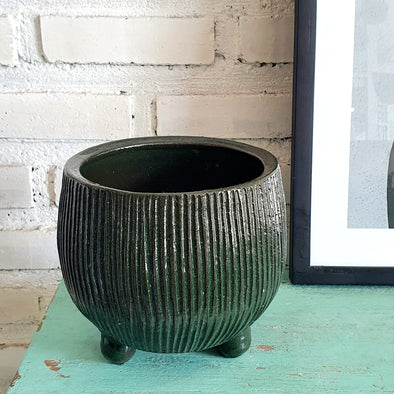 New Glossy Ceramic Pot (W)